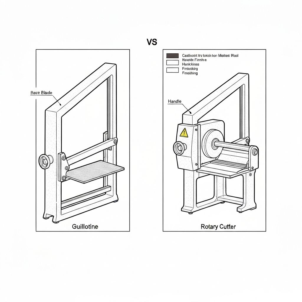 Guillotine vs Rotary Cutter?